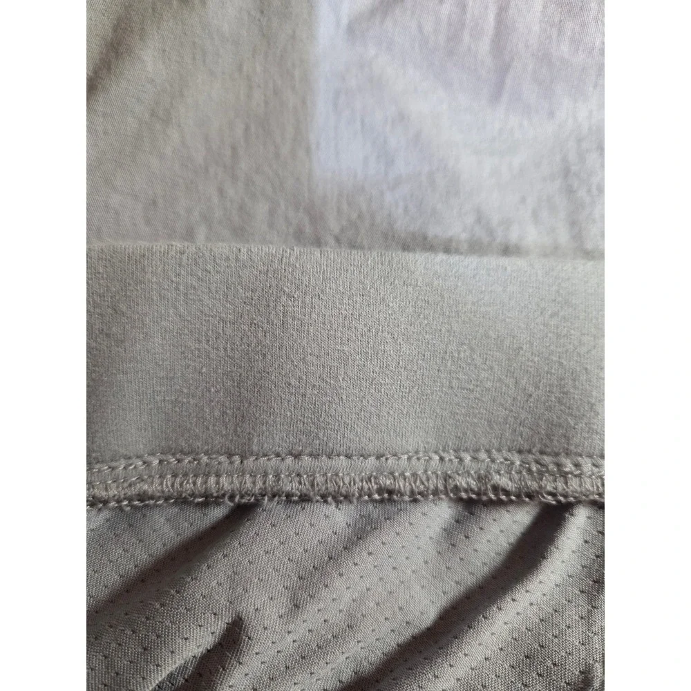 Lee Womens Gray Cargo Skort Mid Rise Regular Fit Size 16 Medium Resort